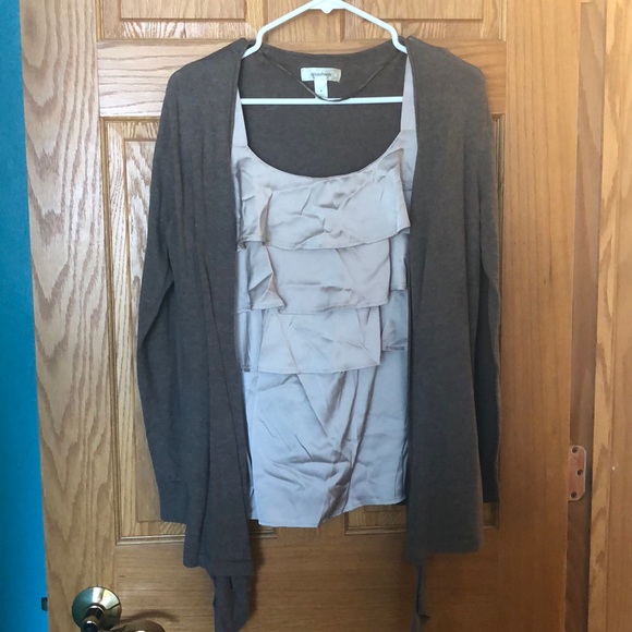 Tank top/Cardigan Combo - Picture 1 of 5